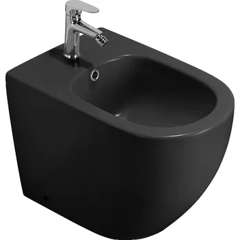 Bidet Mexen Lena stojící bidet, černý mat - 36225285 Bidety