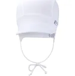 Little Angel Kšiltovka tenká zavazovací Outlast® - bílá Velikost čepic: 2 | 39-41 cm