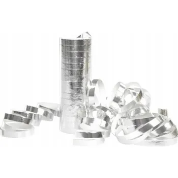 Party dekorace Metalizované serpentiny na oslavu! arpex stříbrné