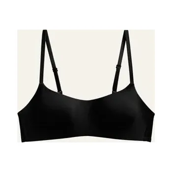 Best Fashion Dámský bezešvý bandeau top s lehkou oporou Velikost: M, Barva (Varianta): Černá, Velikost košíčků: ONE SIZE