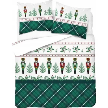 Povlečení Vánoční Povlečení FLANEL Detexpol 100% Bavlna 220x200