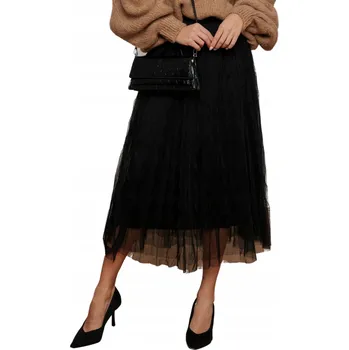 Dámská sukně Och Bella sukně áčkového střihu maxi univerzální velikost