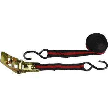 Upínací popruh Upínací popruh-kurta 5m s háky a račnou,pevnost 150kg