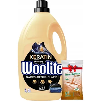 Prací gel Tekutý prací prostředek na černé prádlo Woolite 4,6 l