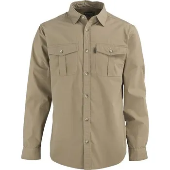 Pánská košile Košile s dlouhým rukávem Pinewood Safari Velikost: 2XL, Barva: sandstone