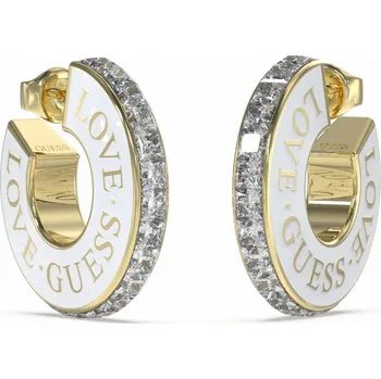 Náušnice Náušnice GUESS bílé