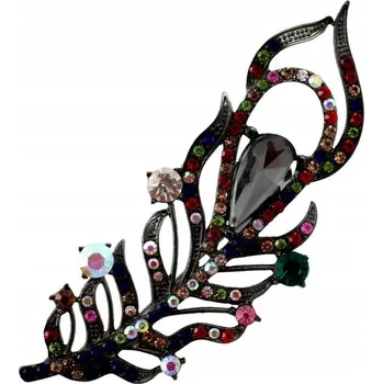 Brož Brož ozdobná 80 mm ZB-350, barva: tmavý nikl