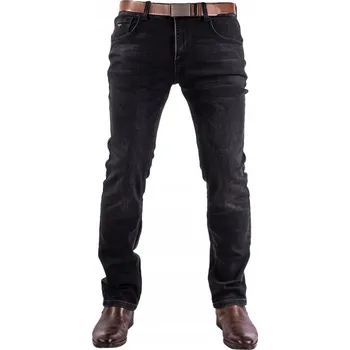 Pánské kalhoty Pánské džínové kalhoty jednoduché ČERNÉ MARKOS vel. 32