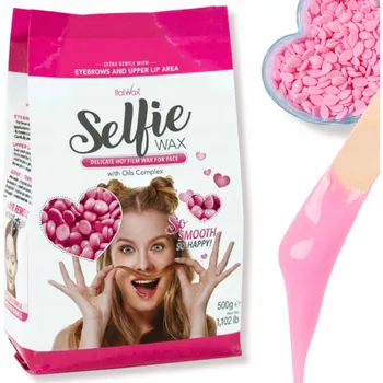 Přípravek na depilaci a epilaci ItalWax Selfie Wax jemný vosk v granulích 500g