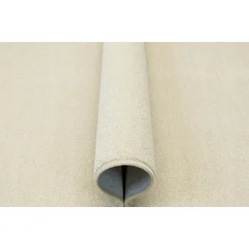 Koberec 150x200 cm MĚKKÝ KOBEREC JEDNOBAREVNÝ SVĚTLE KRÉMOVÝ DYNASTY DO OBÝVACÍHO POKOJE