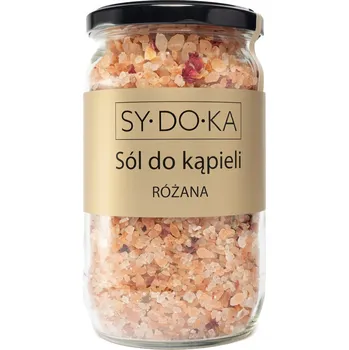 Koupelová sůl SyDoKa sůl do koupele růžová 800g home spa