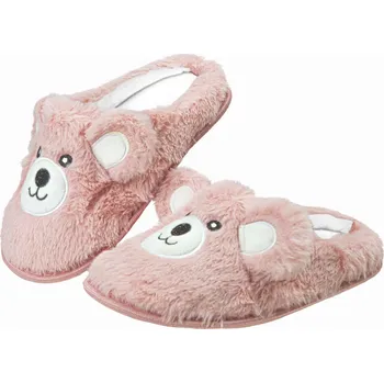 Dámské ponožky Papuče loutky růžové medvídek pohodlné nazouvací Captain Mike 35