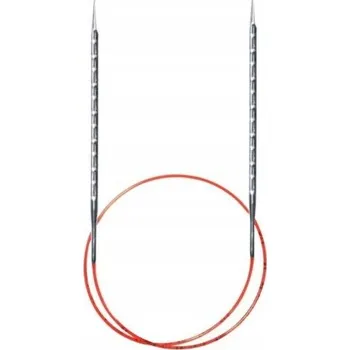 Nástroj na niť a příze Jehlice s lankem Addi Novel 5,5mm, délka 100cm, kovové