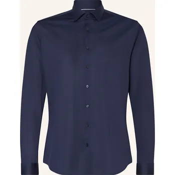 Pánská košile Paul Pánská Košile Z Džersejového Úpletu Shaped Fit, tmavě...