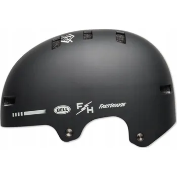 Cyklistická přilba Přilba BELL SPAN FASTHOUSE cyklistická dětská "oříšek" černá BMX 51-55 cm
