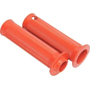 MOTOMAX s.r.o Návleky rukojetí L+P JAWA, ČZ - sada 2ks červené rovné *M