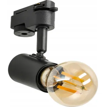 BERGE Černé bodové světlo pro LED žárovku E27 TLB-R-B-SPARIXO