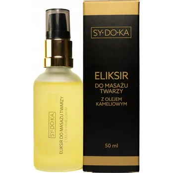 Pleťový krém SYDOKA Elixír na masáž obličeje s kaméliovým olejem - 50 ml Hydratuje, Zpevňuje