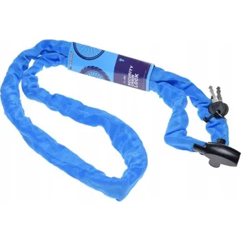 Zámek na kolo Leoshi Zámek na kolo řetězový 150 cm modrý