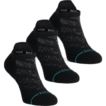 Pánské ponožky Ponožky na běhání Stance Athletic Tab 3 Pack - black