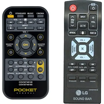 Dálkový ovladač LG COV30748128 - dálkový ovladač duplikát