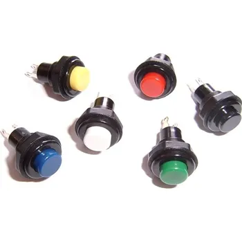 vypínač Tlačítko MS-350M plastové bílý