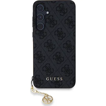 Telefonní příslušenství Zadní kryt Guess 4G Charms pro Samsung Galaxy A55, šedá