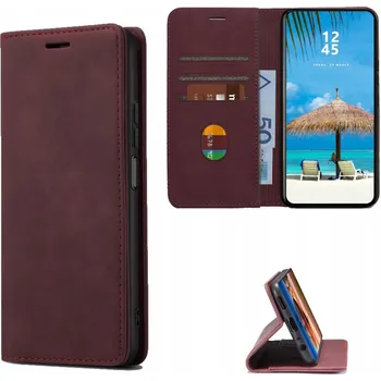 Pouzdro na mobilní telefon Flipové pouzdro MBM pro Realme GT 7, GT 7T červené