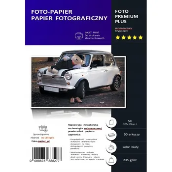 Fotopapír Lesklý fotografický papír 13x18 cm, 235 g/m², 50 listů