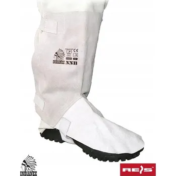 Chránič nohou Svářecí kožené chrániče holení / kamaše