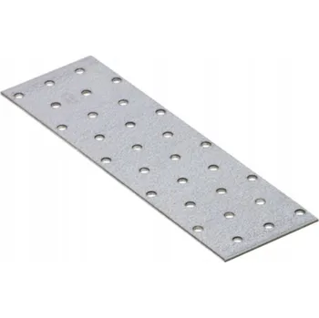 Tesařské kování PP7 perforovaná deska, tesařský spojovací prvek 60x200x2 1 Ks plochá tyč DOMAX