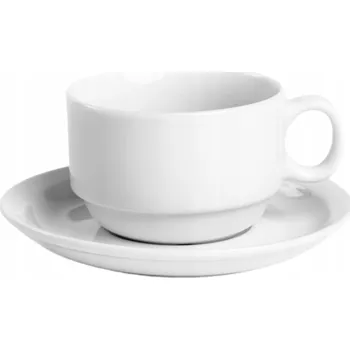 ŠÁLEK S PODŠÁLKEM VIENNA STACKABLE CUP & SAUCER 230ML HOMLA