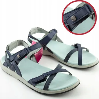 Dámské sandále Dámské sandály REGATTA sportovní, pohodlné, městské, na suchý zip, tmavě modré vel. 38