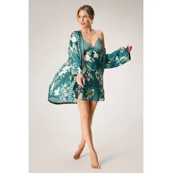 Dámská noční košile Saténová noční košilka Diamond by Astratex Madeline krátká