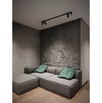 Bodové svítidlo Minimalistické bodové svítidlo Oso 4 Černá