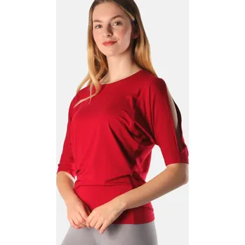 Triko na jógu Satya Dark Red - S