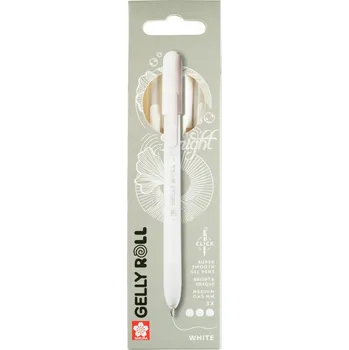 Sada 3 ks. Gelových per Sakura Gelly Roll Classic click! - bílá