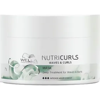 Vlasová regenerace Uhlazující maska pro vlnité a kudrnaté vlasy Nutricurls (Waves & Curls Mask) Wella Professionals - 500 ml