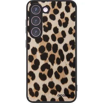 Pouzdro na mobilní telefon Picasee ULTIMATE CASE PowerShare pro Samsung Galaxy S23 5G - Brown Tiger