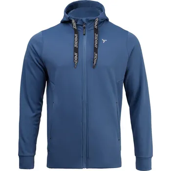 Pánská mikina Pánská mikina s kapucí Silvini MJ1922 Loreto navy-cloud / 4XL