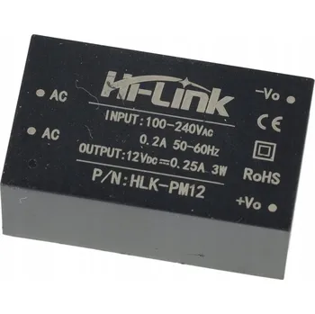 Zabezpečení domácnosti Napájecí zdroj MSALAMON HLK-PM12