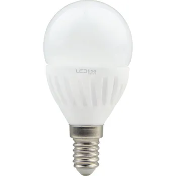 Žárovka LED žárovka E14 7W 6500K 1000lm 170-250V G45 KULKA keramika/sklo