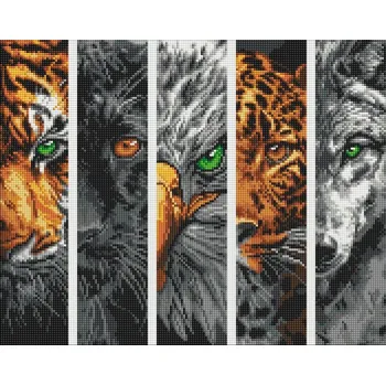 Obraz Sada 5D DIAMANTOVÉ VÝŠIVKY na Rámu Diamond Painting Mozaika 40x50 IDEYKA