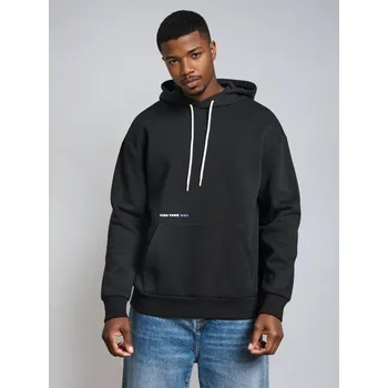 Pánská mikina Sinsay - Mikina s&nbsp;nápisem - černá - 473HL-99X - 473HL-99X-M