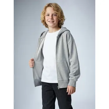 Chlapecká mikina Sinsay - Oversize mikina na zip s kapucí - šedá - 329HM-09M - 329HM-09M-158