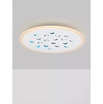 Moderní stropní svítidlo Astraeus RGB 45 s dálkovým ovládáním