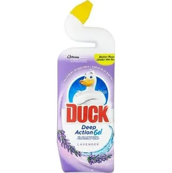 WC čistič Duck Power čistič WC, odstraňovač skrvn levandule 750 ml