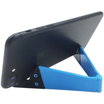 VÝPRODEJ - Stojánek na mobil a tablet "Véčko"- univerzální, modrý