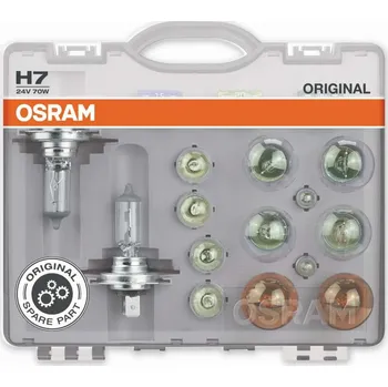 Autožárovka OSRAM H7 24V 70W Original sada náhradních autožárovek CLK H7 24V