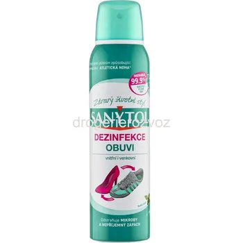 Dezinfekce Sanytol spray do obuvi dezinfekční 150ML
